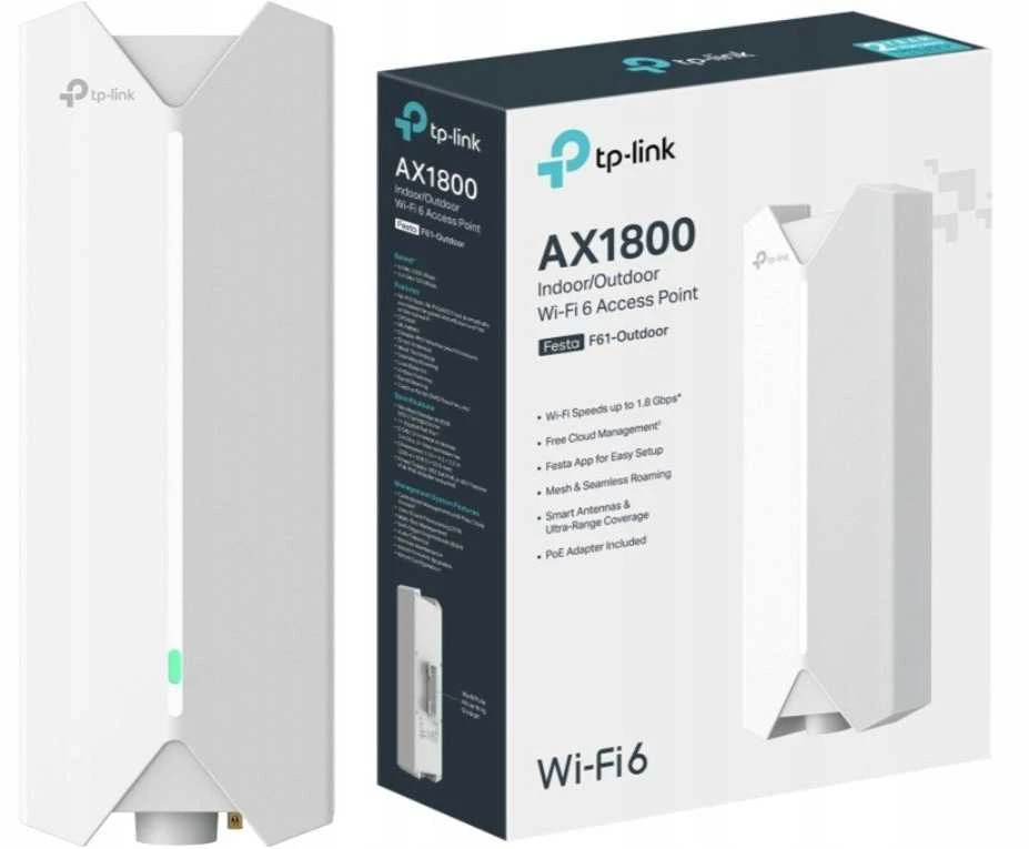 Maršrutizatorius TP-Link Festa F61 lauko prieigos taškas