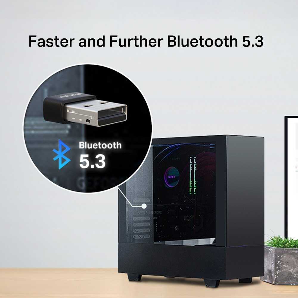 Adapteris bluetooth TP-Link Mercusys MA530 Bluetooth Nano USB Adapteris