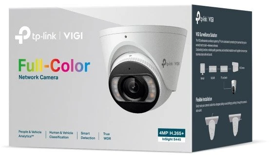 Kamera IP TP-Link Omada InSight S445S(2.8mm)VIGI 4MP Turret Netzwerk Kamera