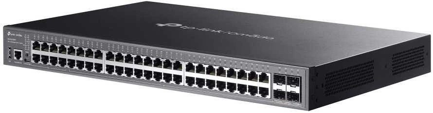 Šakotuvas TP-Link 48-PORT 1G MANAGED POE++ SWITCH - WITH 4 10G SLOTS 770W POE POWER