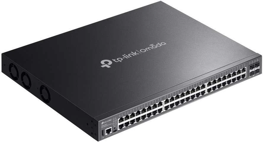 Šakotuvas TP-Link 48-PORT 1G MANAGED POE++ SWITCH - WITH 4 10G SLOTS 770W POE POWER