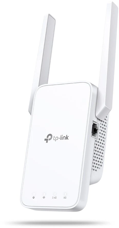 Maršrutizatorius Carruzzo TP-Link AC1200 Wi-Fi Tinklo kartotuvas Balta 10, 100 Mbit/ai