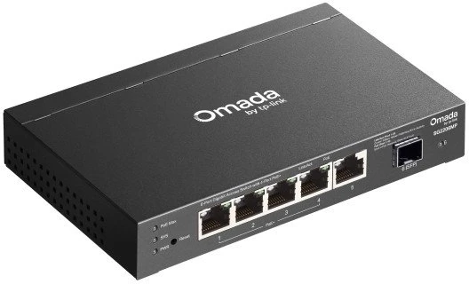Maršrutizatorius TP-Link Omada SG2206MP tinklo komutatorius L2 gigabito Ethernet (10/100/1000) su maitinimu per Ethernet (PoE)