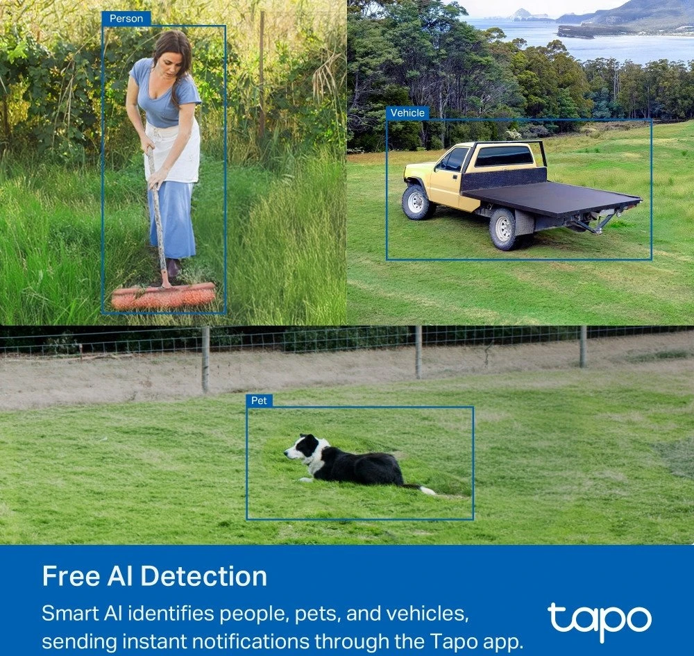 Tilt TP-Link TAPO C501GW lauko 4G LTE kamera su horizontaliu/pakreipiamu vaizdu