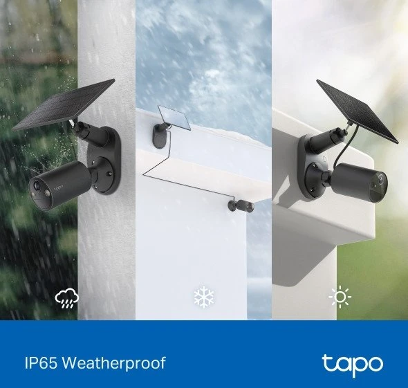 TP-Link Tapo C411 KIT Kulka (forma) IP apsaugos kamera Lauke 2304 x 1296 pikseliai Lubos / siena
