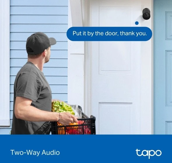 TP-Link IP kamera TP-Link Tapo C411 sferinė (formos) IP apsaugos kamera lauko sąlygoms 2304 x 1296 px lubos / siena