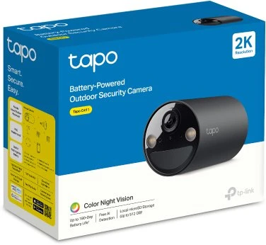 TP-Link IP kamera TP-Link Tapo C411 sferinė (formos) IP apsaugos kamera lauko sąlygoms 2304 x 1296 px lubos / siena