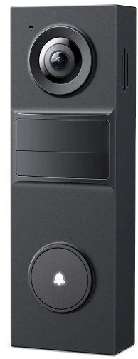TP-LINK 2K Baterija Video Doorbell | Tapo D205 | 3 MP | 2.4mm/F2.2 | IP54 | H.264 | Micro SD, Max. 512