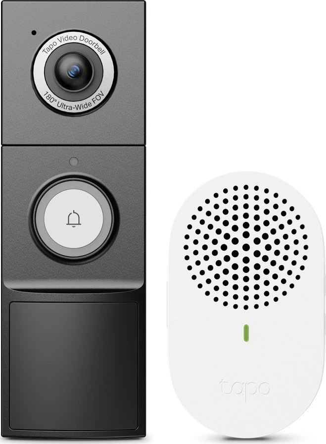 TP-LINK | Video Doorbell Camera | Tapo D235 | 5 MP | 1.18mm/F1.8 | IP66 | H.264 | Micro SD, Max. 512