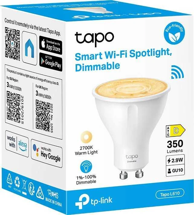 TP-LINK | Išmanusis „Wi-Fi“ prožektorius | Tapo L610