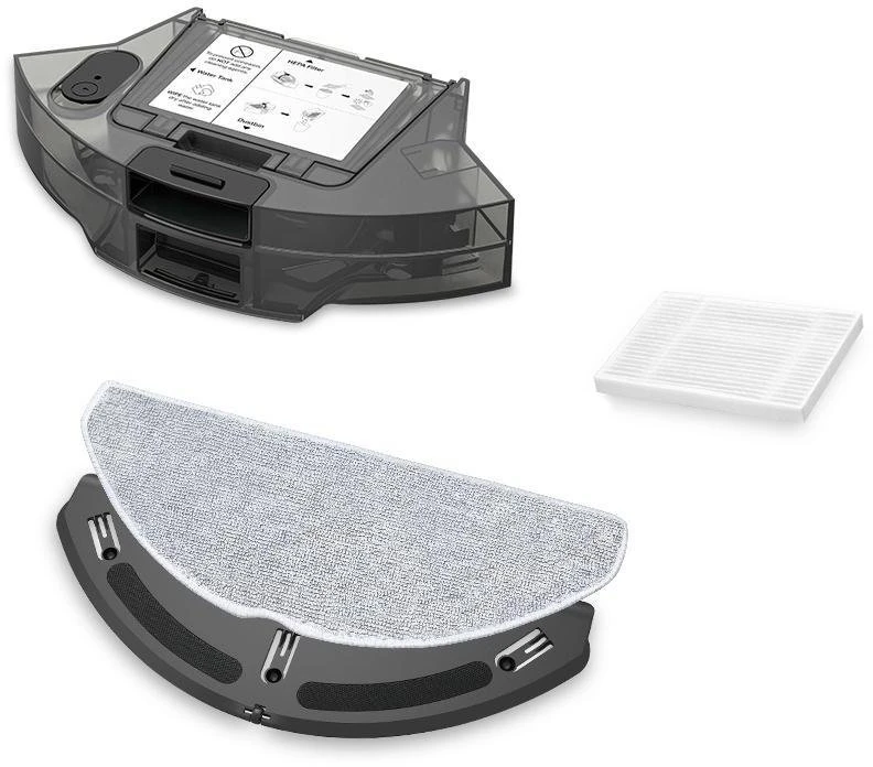 TP-Link Tapo RVA500 2in1 rinkinys (bakas, HEPA filtras, antgalis, šluostė), skirtas Tapo RV30/RV20 Max plus, RV30/RV20 Max