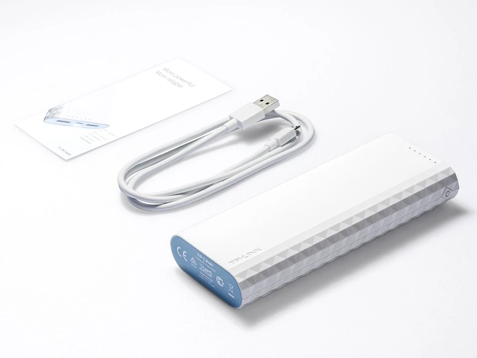 Powerbank TL-PB15600 15600 mAh Baltas