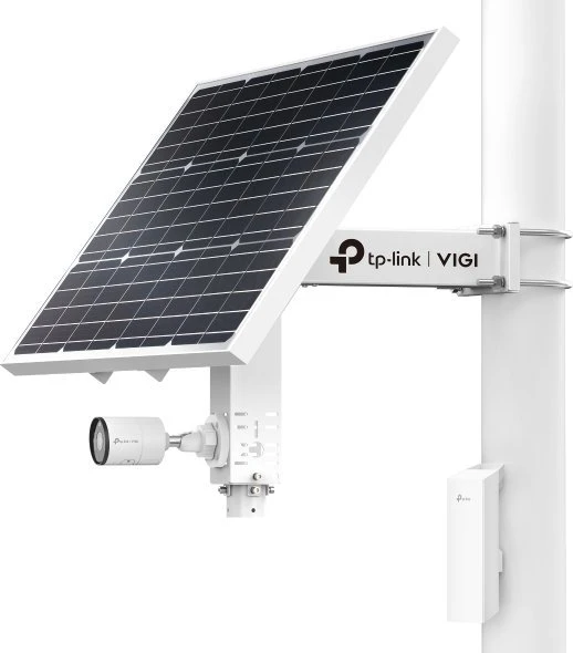 Fotovoltinis skydelis SP6030, 60 W + 31,2 Ah / 10,8 V akumuliatorius, skirtas TP-LINK VIGI kameroms, reguliuojamas kampas, 3 × nuolatinės srovės išvesties prievadai, modulinis, nuotolinis valdymas