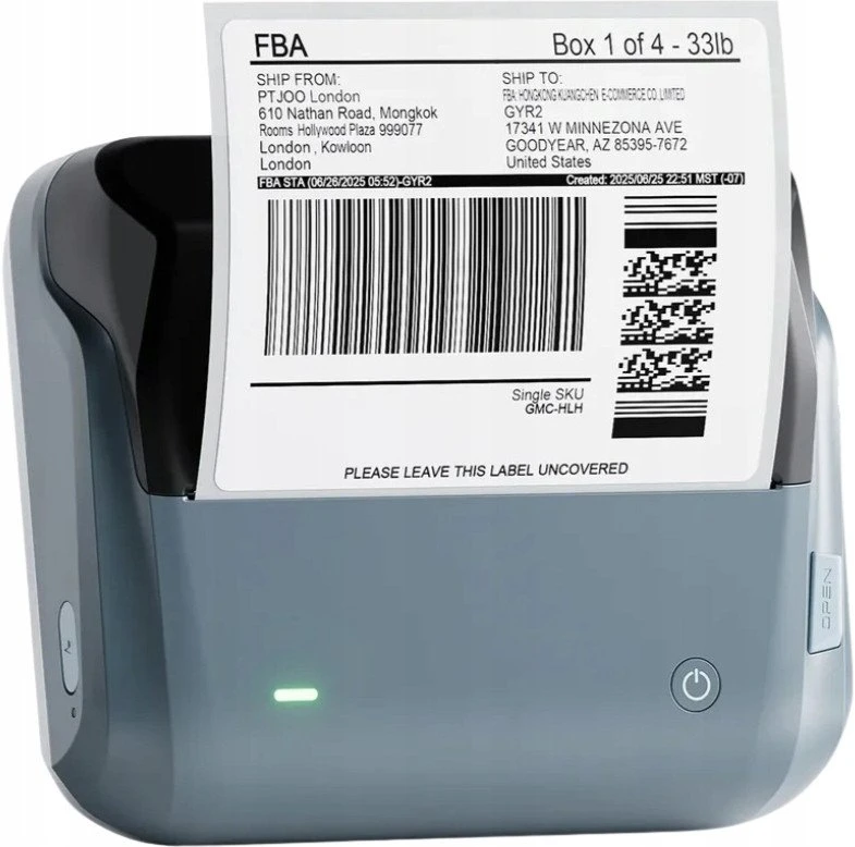 Niimbot B4 Portable Label Spausdintuvas (mėlynas)