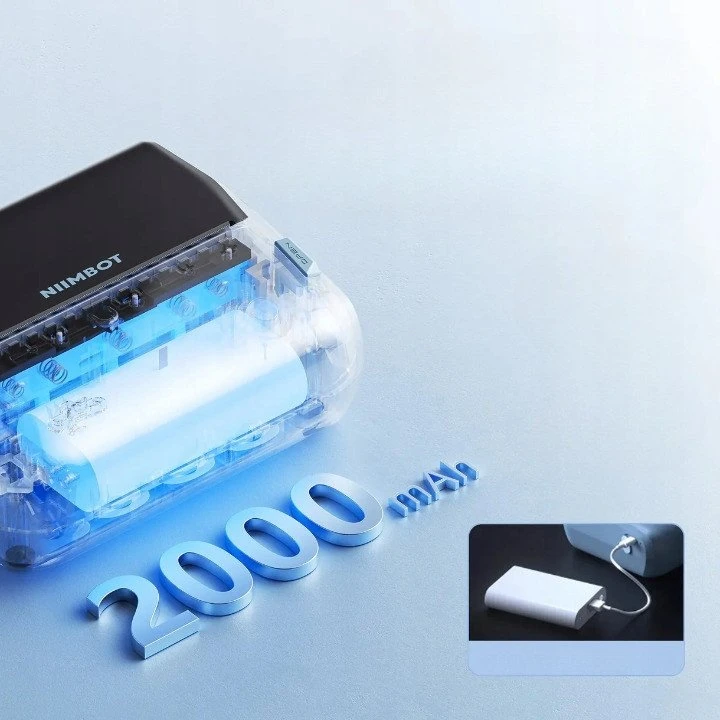 Niimbot B4 Portable Label Spausdintuvas (mėlynas)