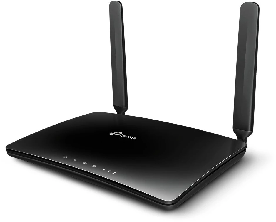 TP-Link TL-MR6400 belaidis maršrutizatorius Greitas eternetas Viena juosta (2,4 GHz) 4G Juoda
