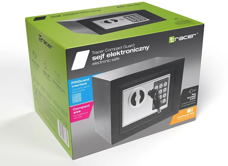 Sejf/ „Tracer Compact Guard“ elektroninis seifas