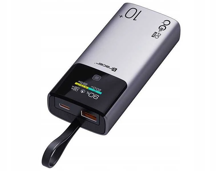 Tracer Comet 10000 mAh ekranas PD+QC