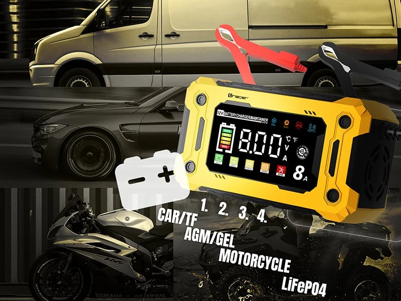Prostownik, TRACER 12V 8A DT128 lygintuvas