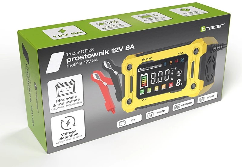 Prostownik, TRACER 12V 8A DT128 lygintuvas