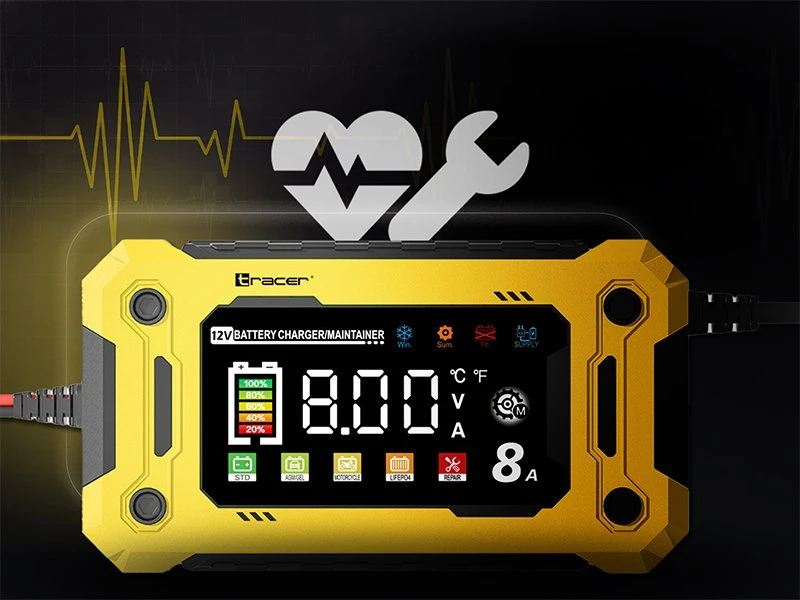 Prostownik, TRACER 12V 8A DT128 lygintuvas