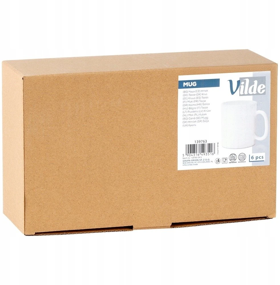 Tragar Stikliniai puodeliai Vilde 300 ml, 6 vnt