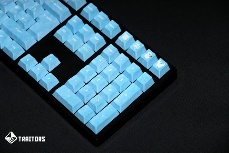 Klaviatūra Traitors YUKI ONNA Keycap Set UK išdėstymas