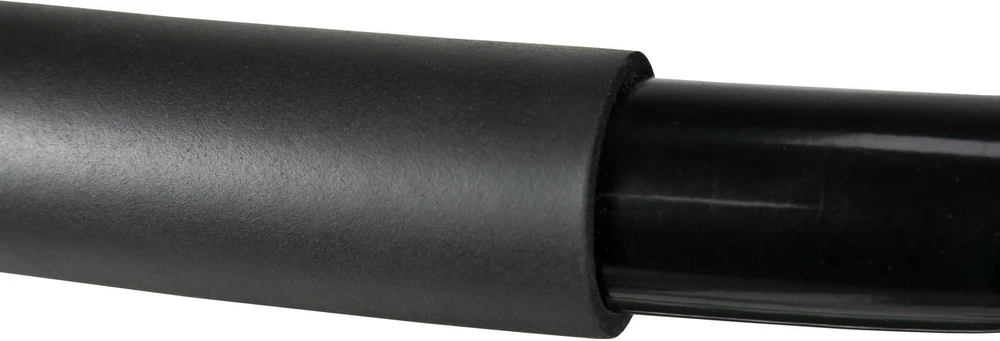 VIRTUFIT Fitness Pro batutas su rankena - juodas - 127 cm
