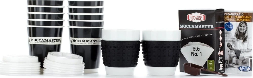 Filtrinis kavos aparatas Moccamaster Cup-One, matinės juodos spalvos (69221)