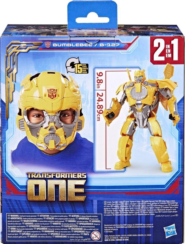 TRANSFORMERS Transformuojama kaukė „Bumblebee/B-127“
