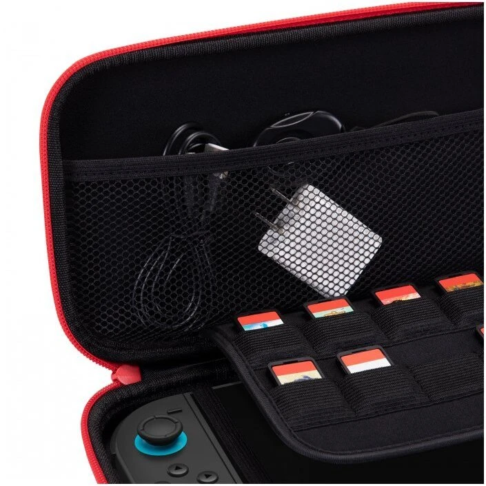 Transmedia Dėklas FUNLAB Funcase na Nintendo Switch 2 raudona (HRF1300)