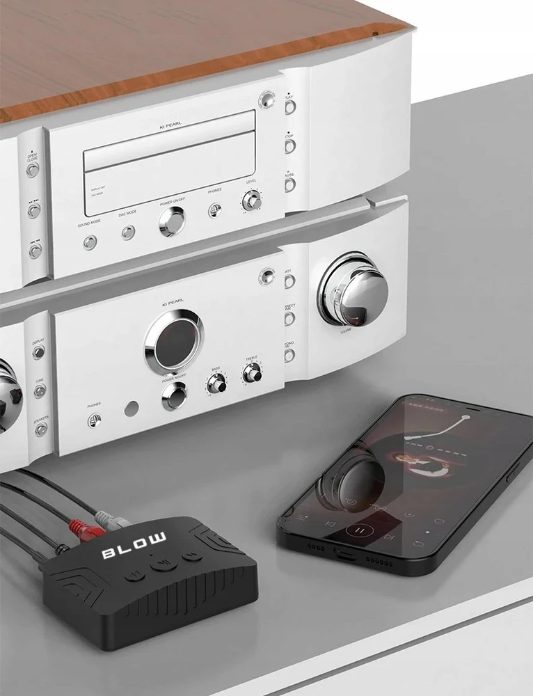 Blow Pūskite Siųstuvas Bluetooth AUX OUT 2xRCA