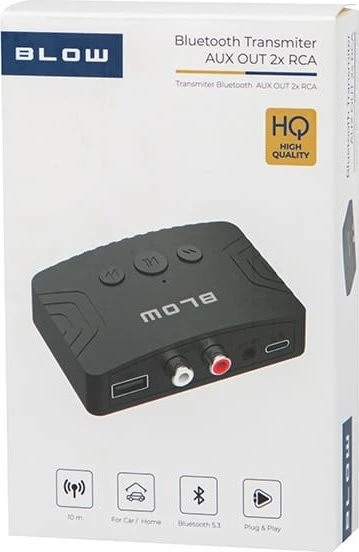 Blow Pūskite Siųstuvas Bluetooth AUX OUT 2xRCA