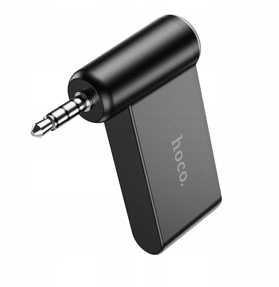 HOCO wireless car receiver AUX E58 juodos spalvos