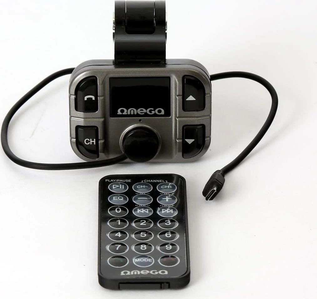 Omerga FM bangu moduliatorius Omega OUTF28 (AUX, SD, USB, LCD)