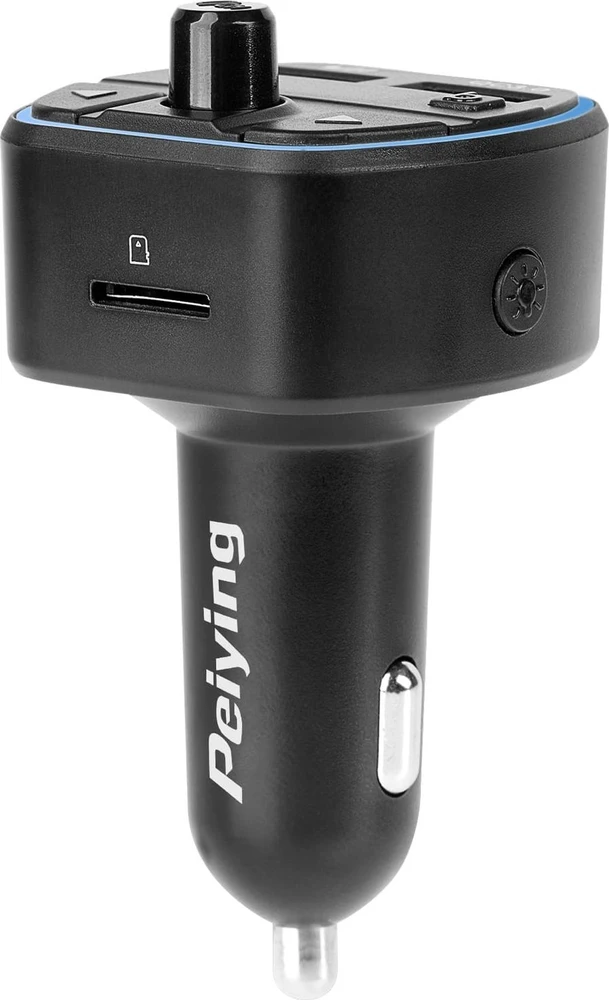 Peiying FM automobilinis siųstuvas su Bluetooth funkcija