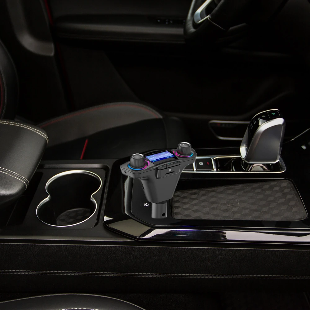 Transmiter FM siųstuvas „Bluetooth 5.0“ USB daugiafunkcis 8in1 -e666