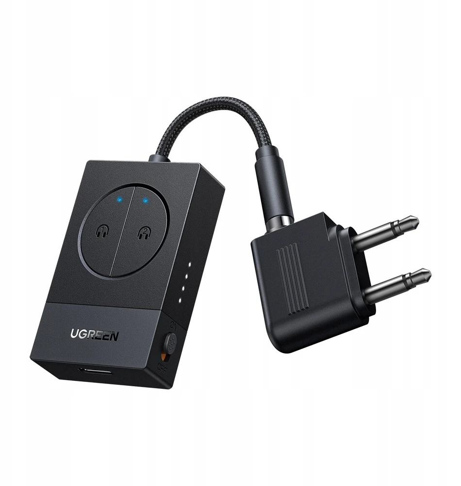 Siųstuvas Ugreen BT305 Bluetooth 5.4 - juodas