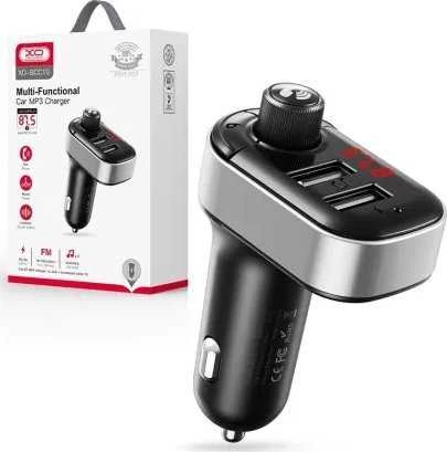 Automobilinis įkroviklis XO Smart Bluetooth TZ08 (juodas)