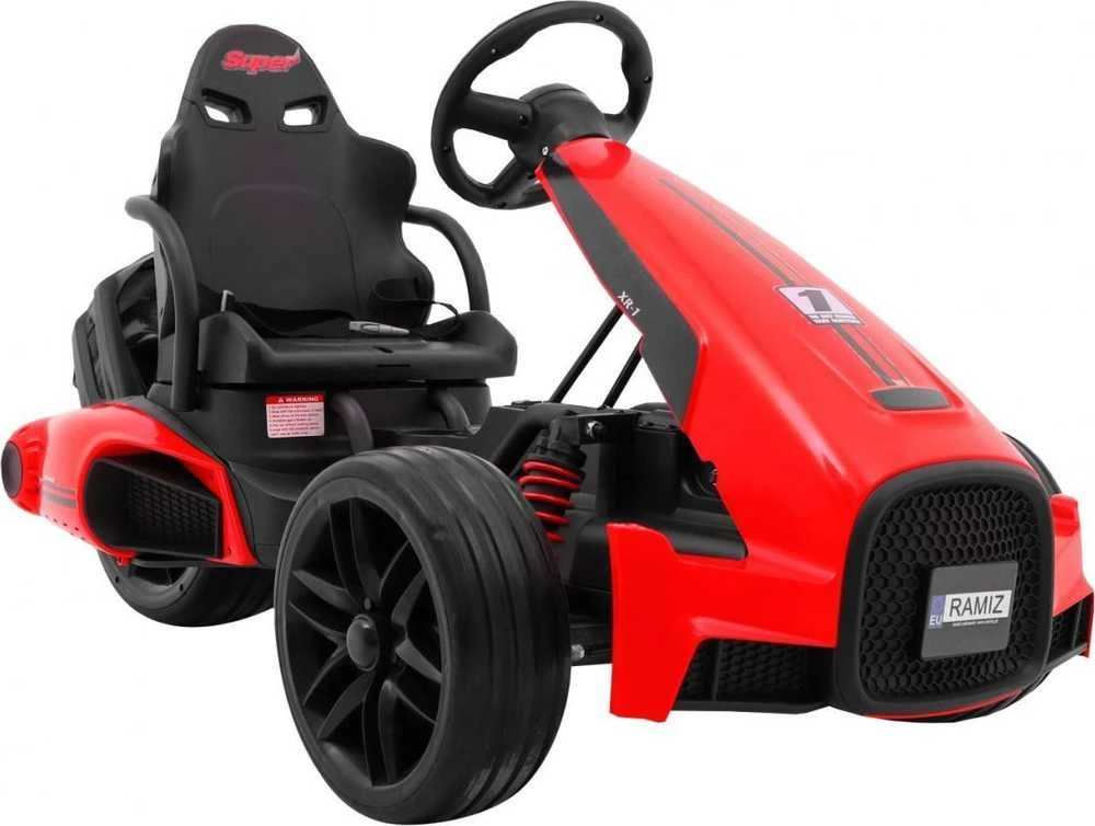 Ramiz Elektrinis kartingas Bolid XR-1, Raudona