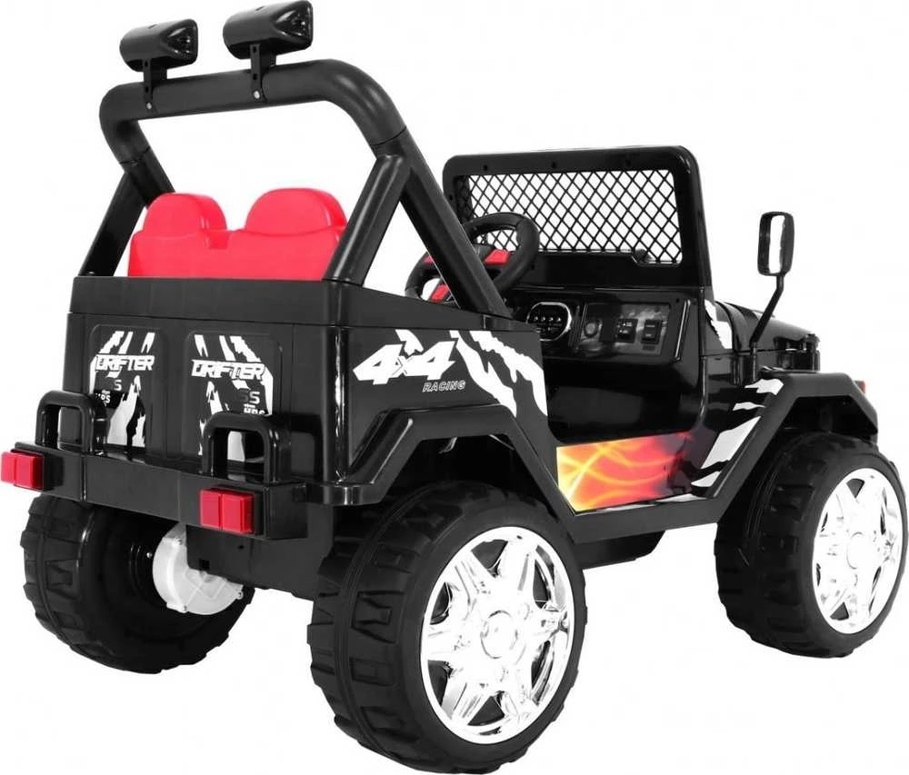 Ramiz Elektromobilis Raptor Drifter, Juodas