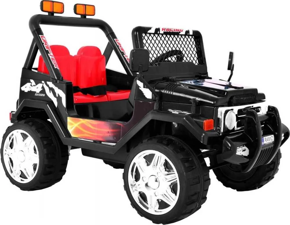 Ramiz Elektromobilis Raptor Drifter, Juodas