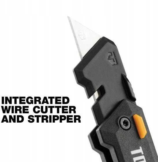 Trapecinis „ToughBuilt Sub-Compact“ sulankstomas universalus peilis TB-H4-12-C