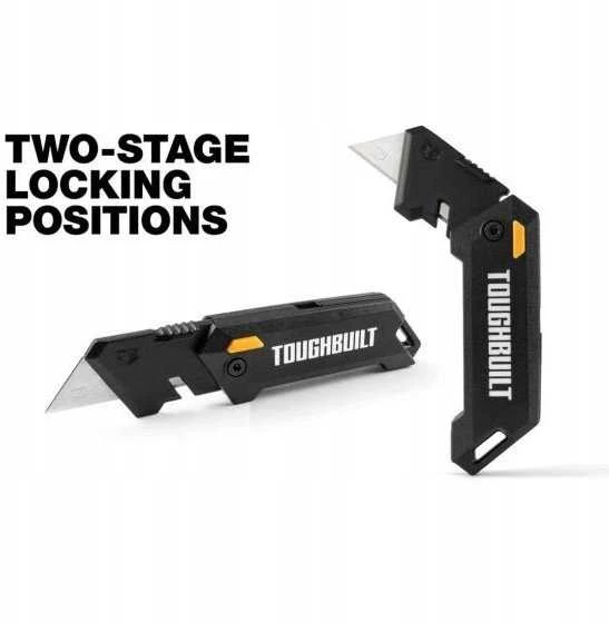 Trapecinis „ToughBuilt Sub-Compact“ sulankstomas universalus peilis TB-H4-12-C