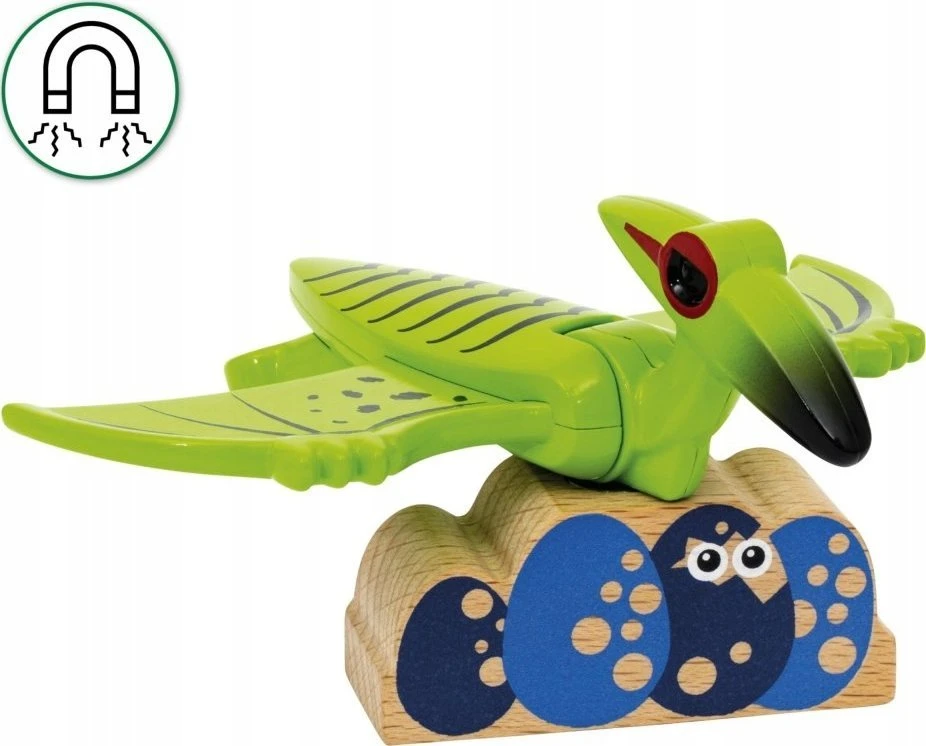 BRIO - Dinozaurų traukinys su baterijomis - 36096