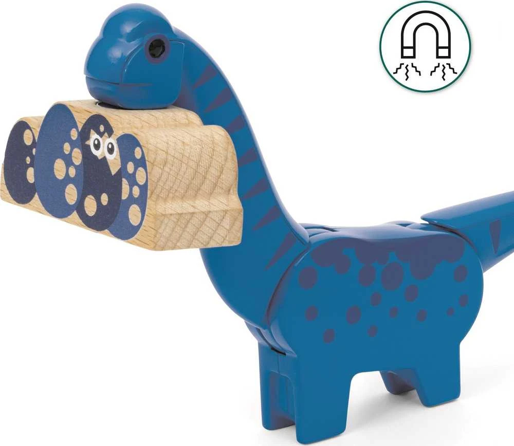 BRIO - Dinozaurų traukinys su baterijomis - 36096