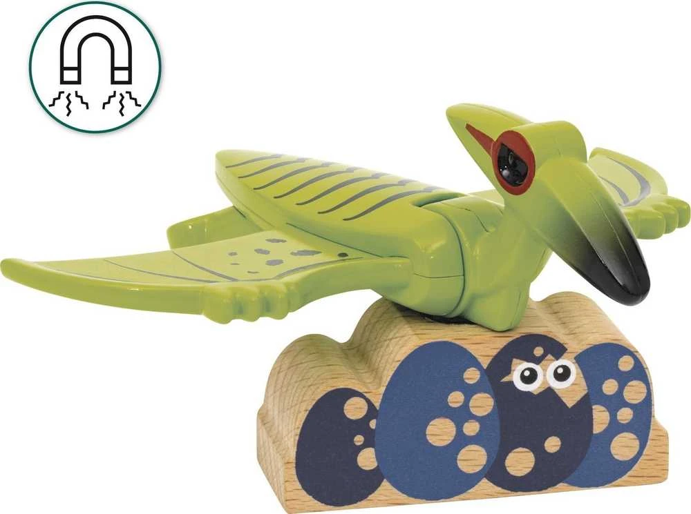 BRIO - Dinozaurų traukinys su baterijomis - 36096