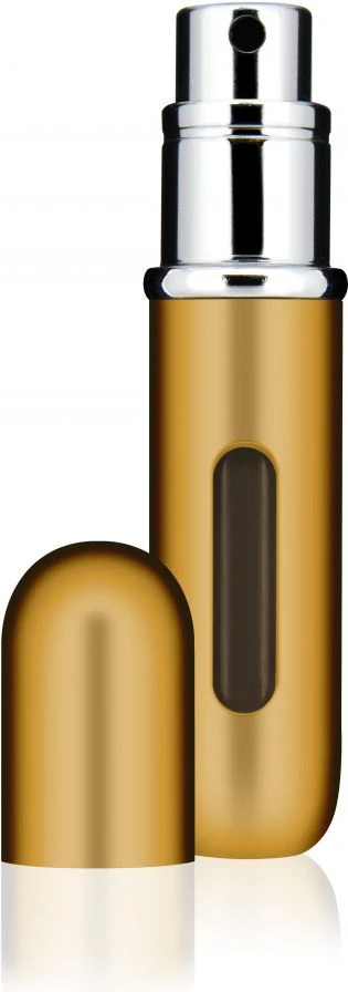 Travalo Classic HD Gold pildomas kvepalų buteliukas (atomaizeris), 5 ml