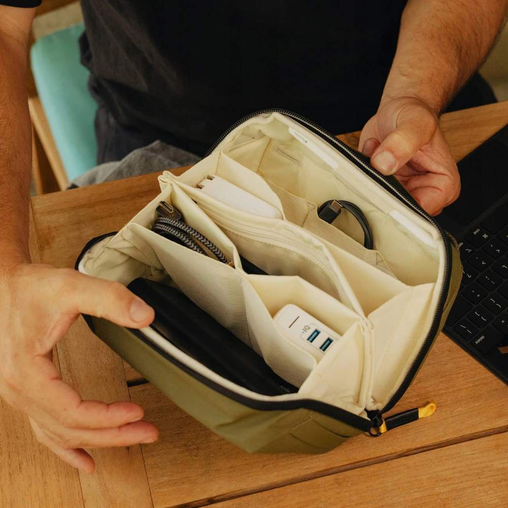 Peak Design Kasetė Travel Line Peak Design Tech Pouch Kelp v2 - oliwkowy