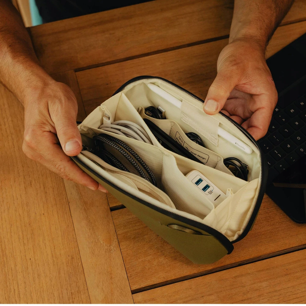Peak Design Kasetė Travel Line Peak Design Tech Pouch Small Kelp - oliwkowy
